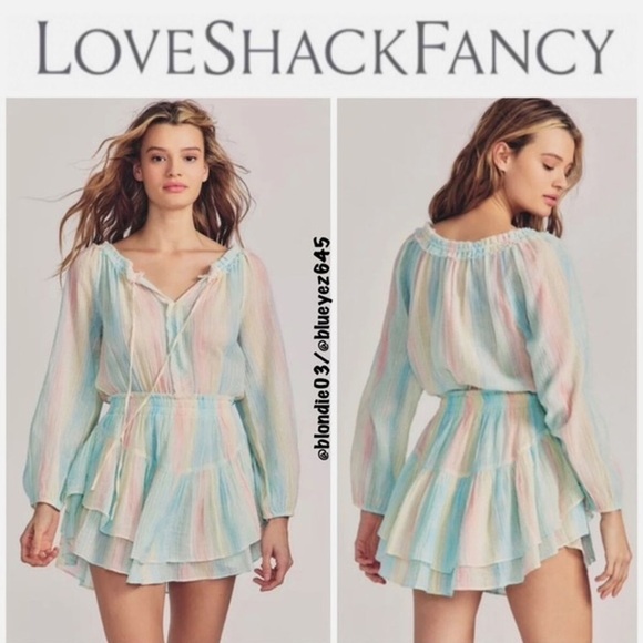 NWT Loveshackfancy Banou Dress - Picture 1 of 8